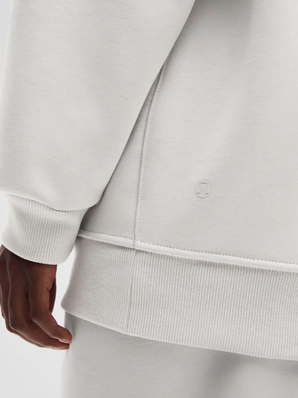 Lululemon Women's Big Cozy Ultra Oversized Hoodie - Dove Grey Size M